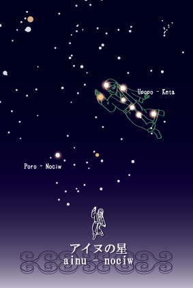 アイヌの星（ウポポ・ケタとポロ・ノチゥ
